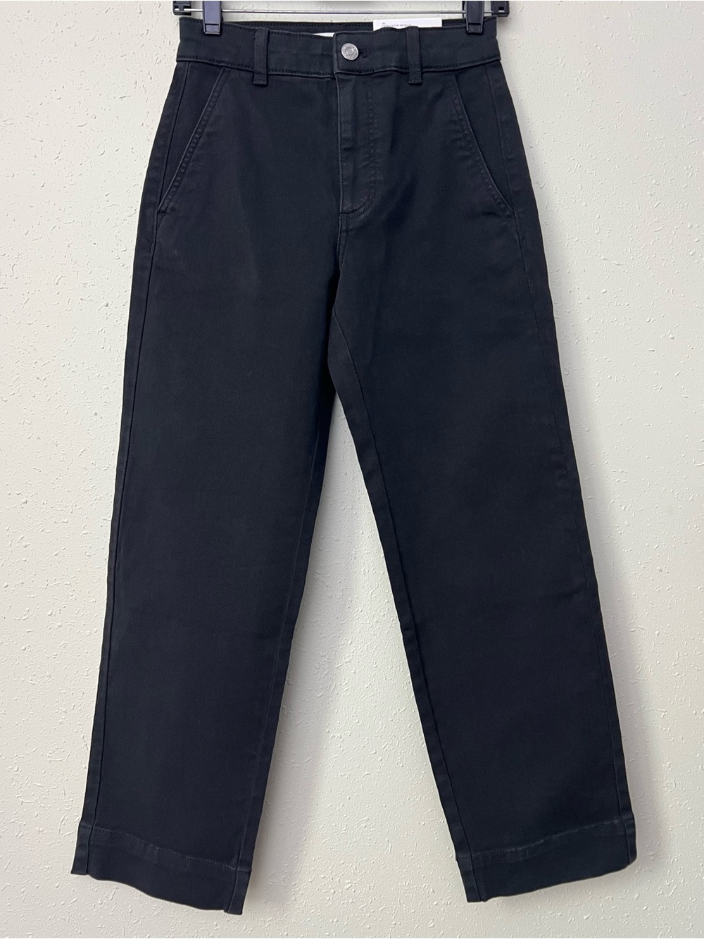New Everlane THE UTILITY STRAIGHT-LEG PANT in Black Size 00 - Picture 3 of 13